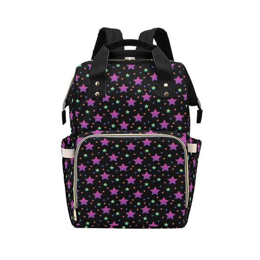 Star Print Design LKS305 Diaper Bag Backpack