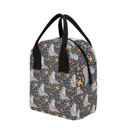 Sloth Print Design LKS303 Insulated Lunch Bag