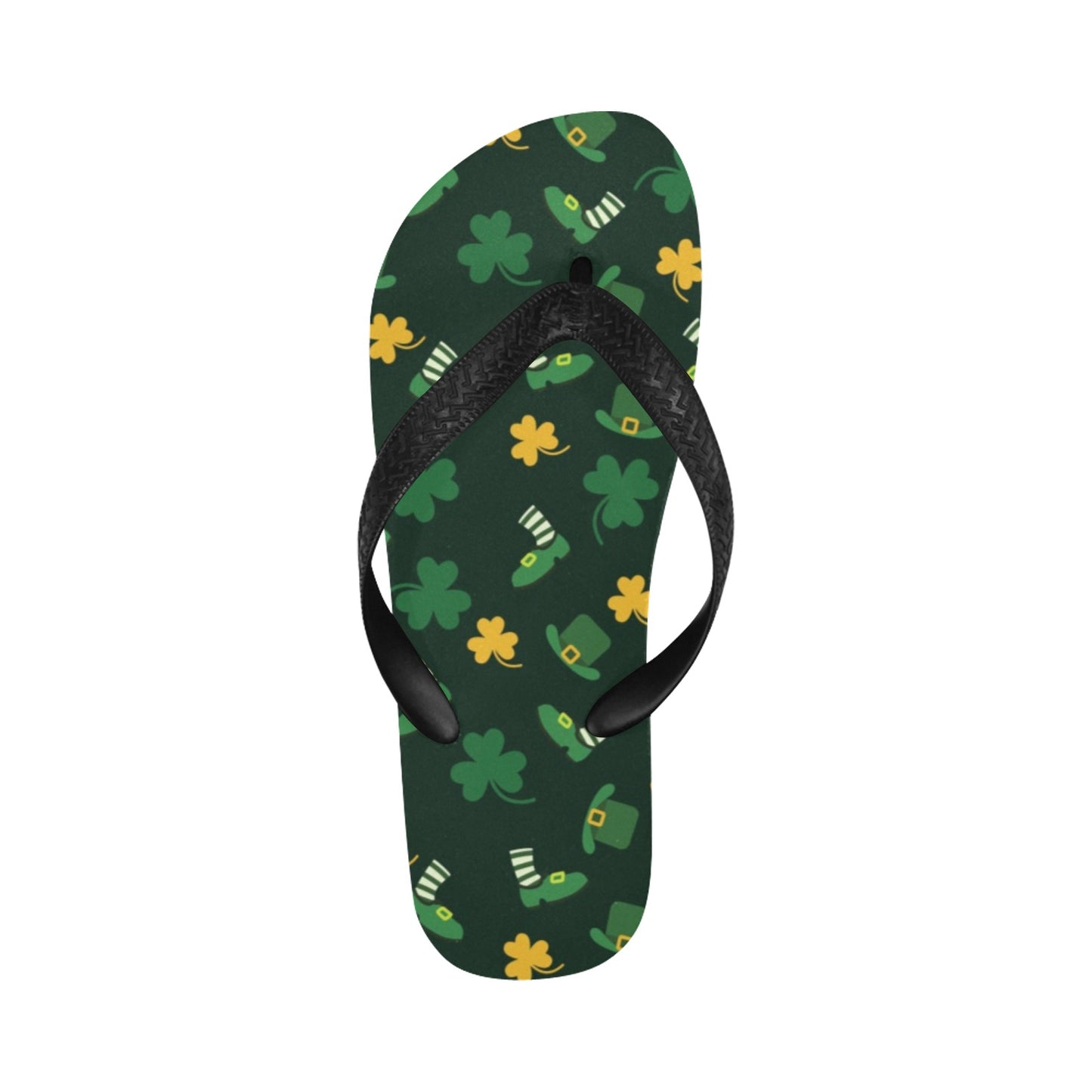 St Patricks Day Print Design LKS306 Flip Flops