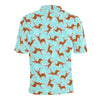 Reindeer Print Design LKS403 Men Polo Shirt