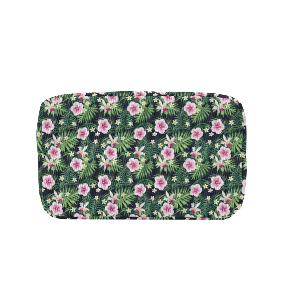 Hibiscus Tropical Print Design LKS309 Insulated Lunch Bag