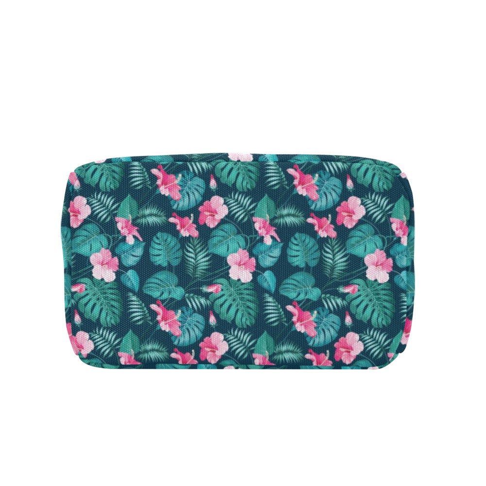 Summer Floral Print Design LKS301 Insulated Lunch Bag