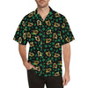 Harp Print Design LKS402 Men's Men's Hawaiian Shirt