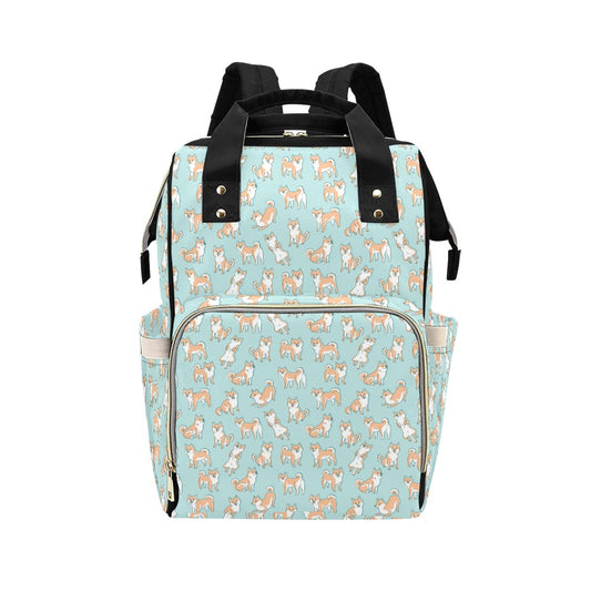 Shiba Inu Print Design LKS304 Diaper Bag Backpack