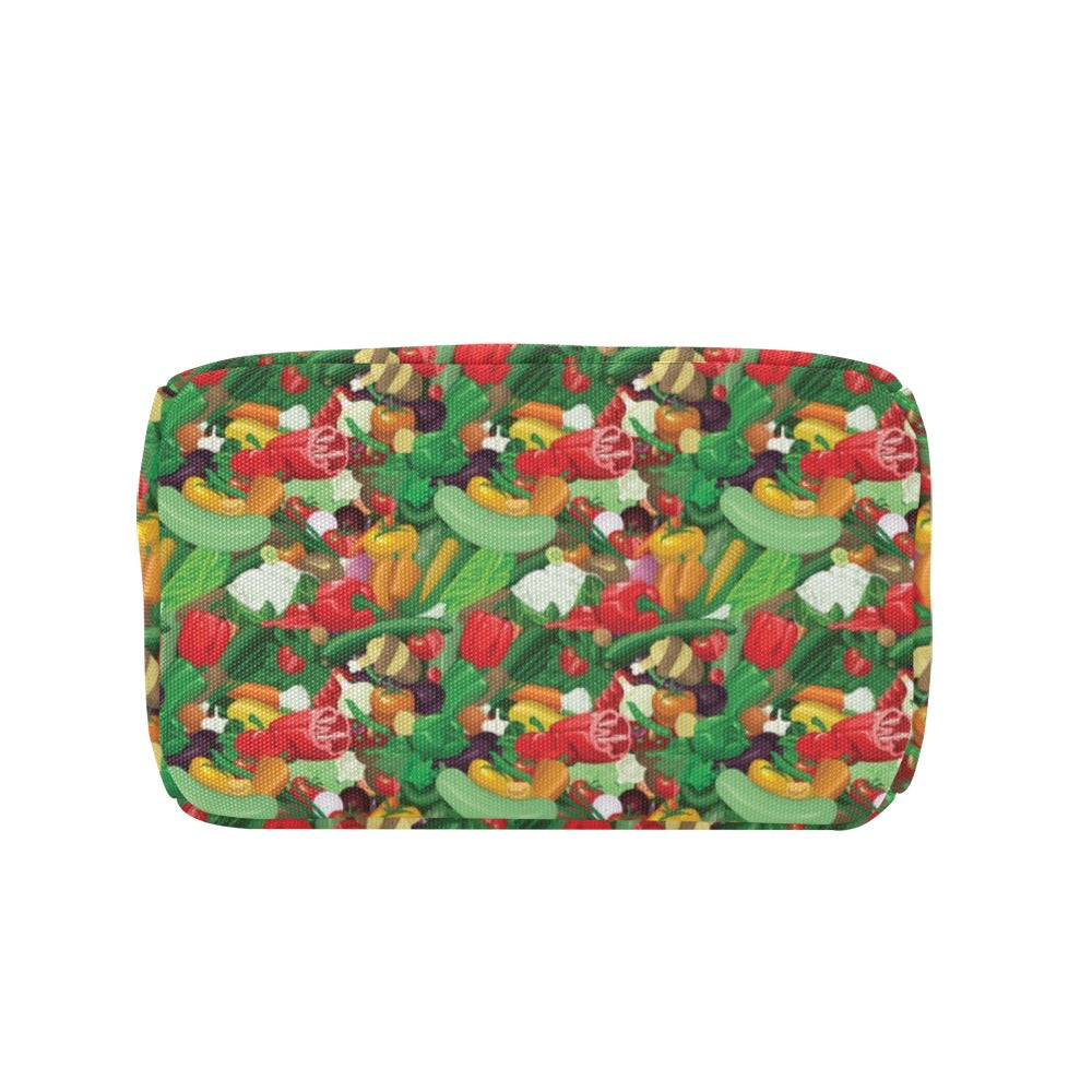 Salad Mix Vegetableprint Design LKS301 Insulated Lunch Bag