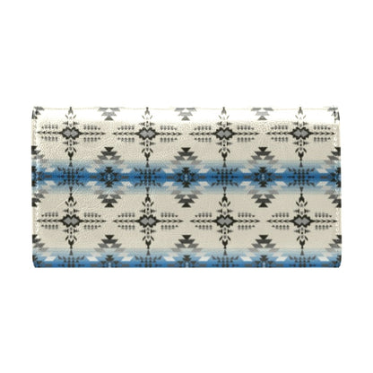 Southwest Pattern Print Design LKS304 Women's Trifold Wallet