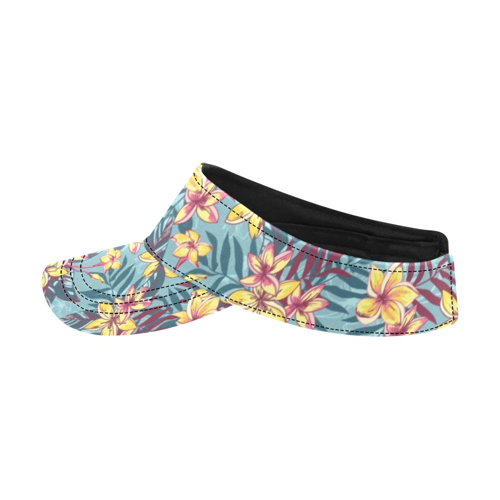 Summer Floral Print Design LKS304 Unisex Sun Visor