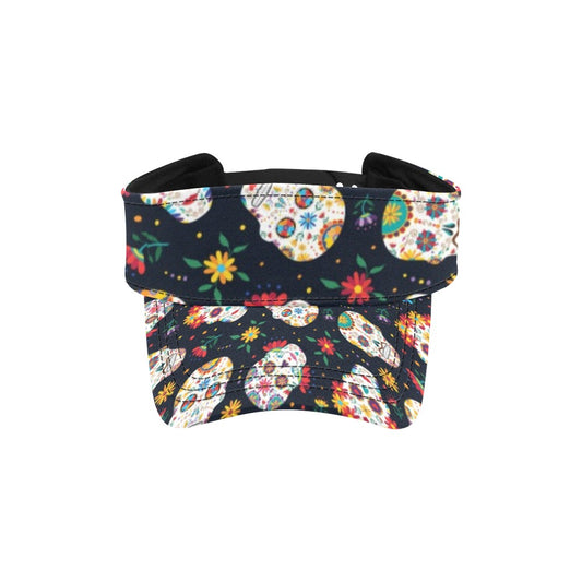 Sugar Skull Print Design LKS305 Unisex Sun Visor