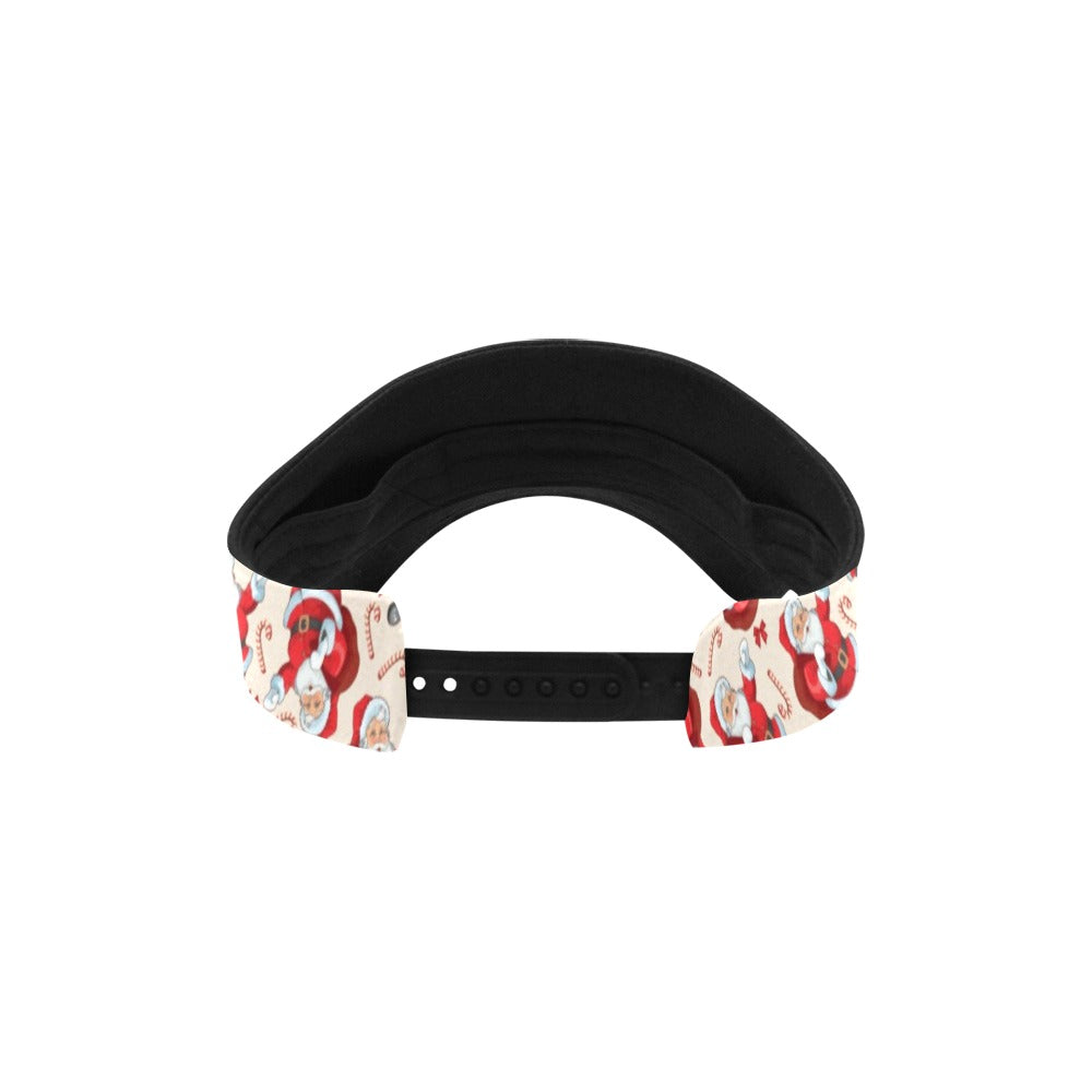 Santa Christmas Themed Print Design LKS302 Unisex Sun Visor