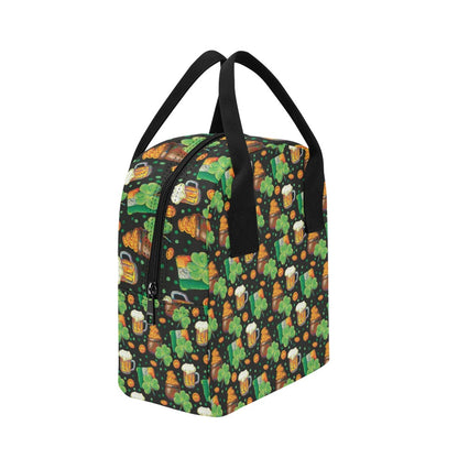 St Patricks Day Print Design LKS303 Insulated Lunch Bag