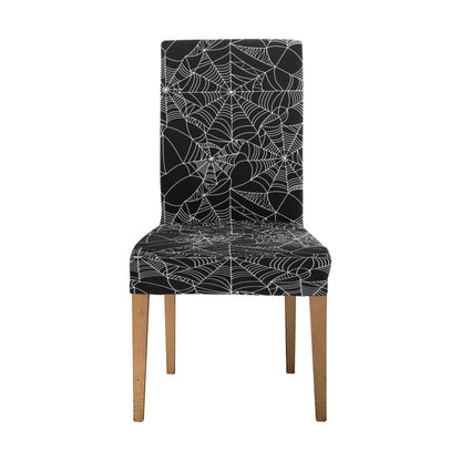 Spider Web Print Design LKS301 Dining Chair Slipcover