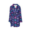 Sea Turtle Print Design LKS309 Women's Fleece Robe