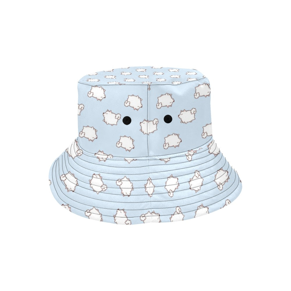 Samoyeds Print Design LKS301 Unisex Bucket Hat