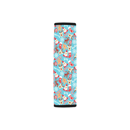 Santa Christmas Themed Print Design LKS306 Car Seat Belt Cover
