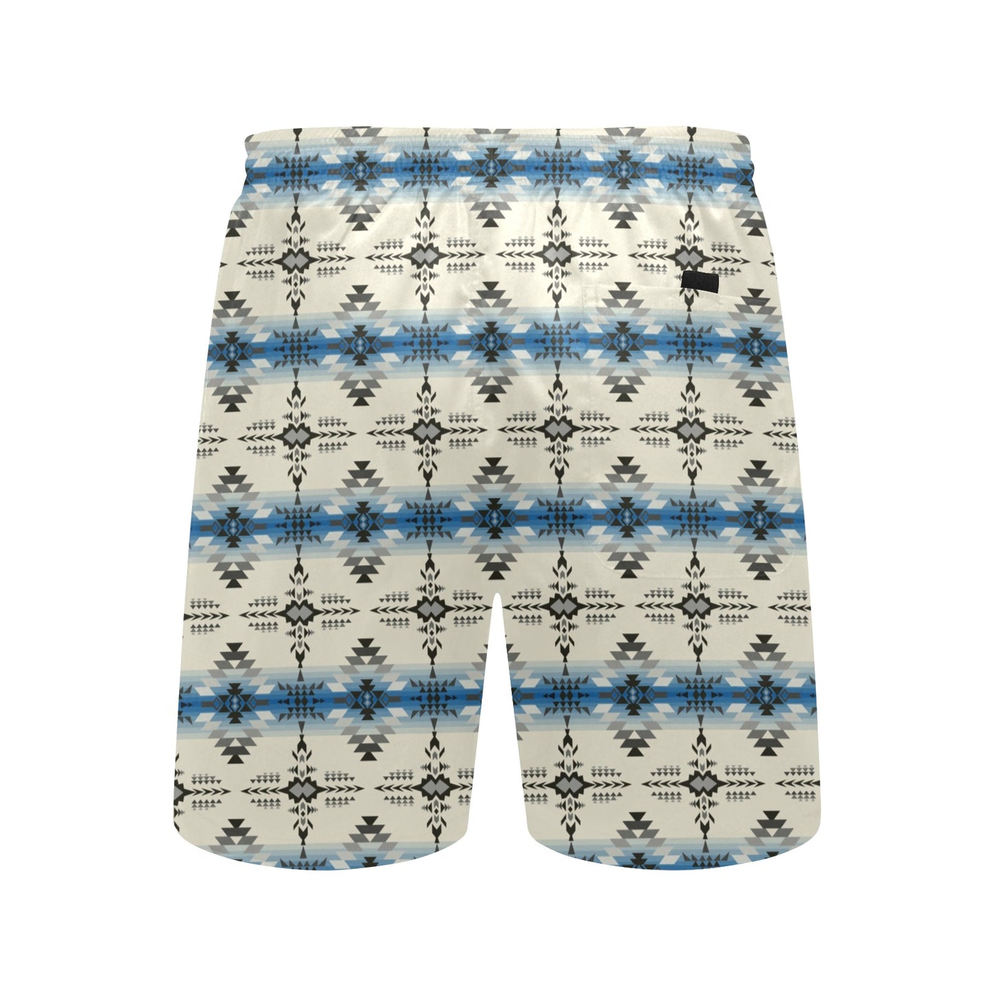 Southwest Pattern Print Design LKS304 Men's Swim Trunks Beach Shorts