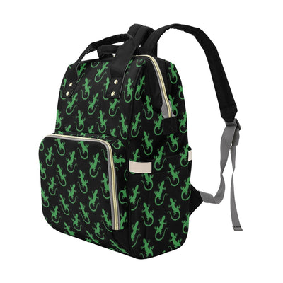 lizard Print Design LKS401 Diaper Bag Backpack