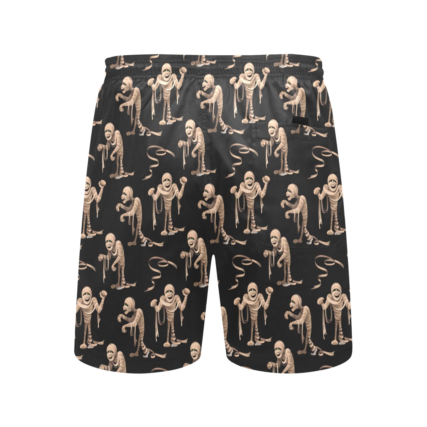 Mummy Print Design LKS302 Men's Swim Trunks Beach Shorts