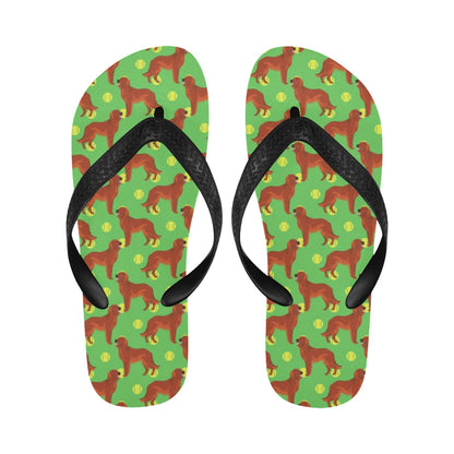 Setters Irish Print Design LKS302 Flip Flops