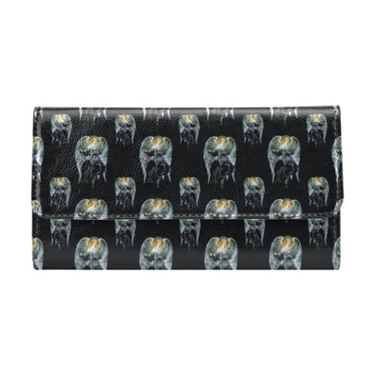 Angel with Wings Cute Design Print Women's Trifold Wallet