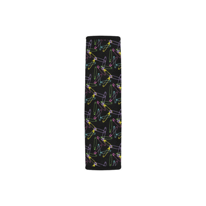 Safety Pin Print Design LKS304 Car Seat Belt Cover
