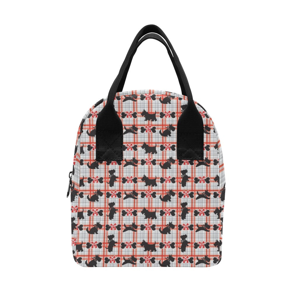 Scottish Terriers Print Design LKS3014 Insulated Lunch Bag