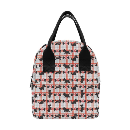 Scottish Terriers Print Design LKS3014 Insulated Lunch Bag