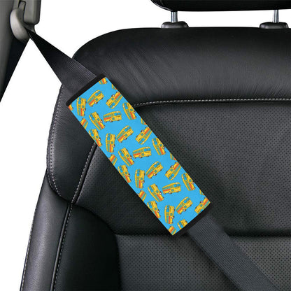 School Bus Print Design LKS302 Car Seat Belt Cover