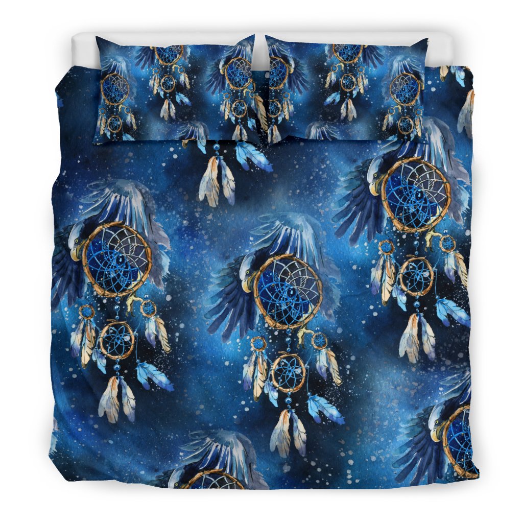 Eagles Dream Catcher Themed Duvet Cover Bedding Set