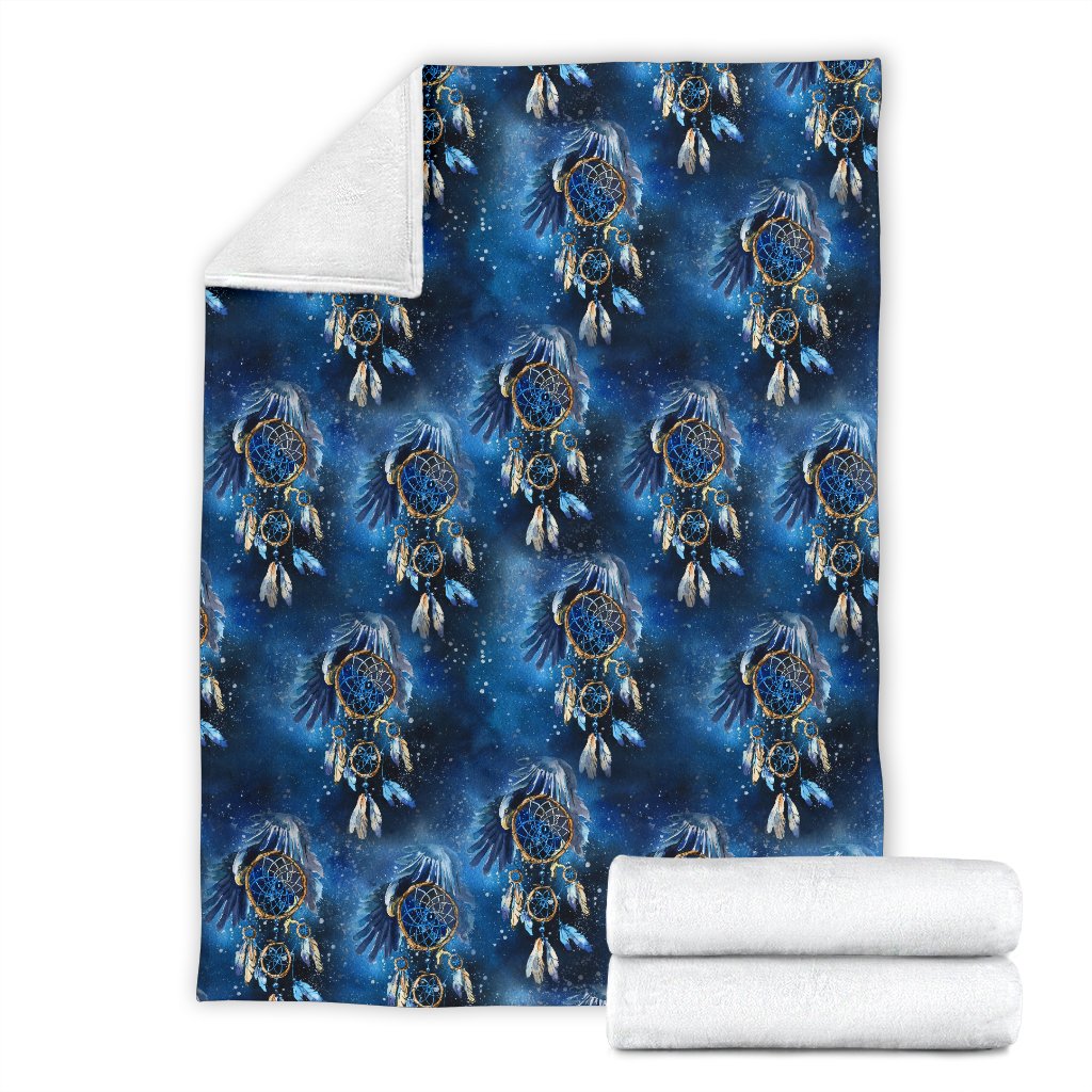 Eagles Dream Catcher Themed Fleece Blanket
