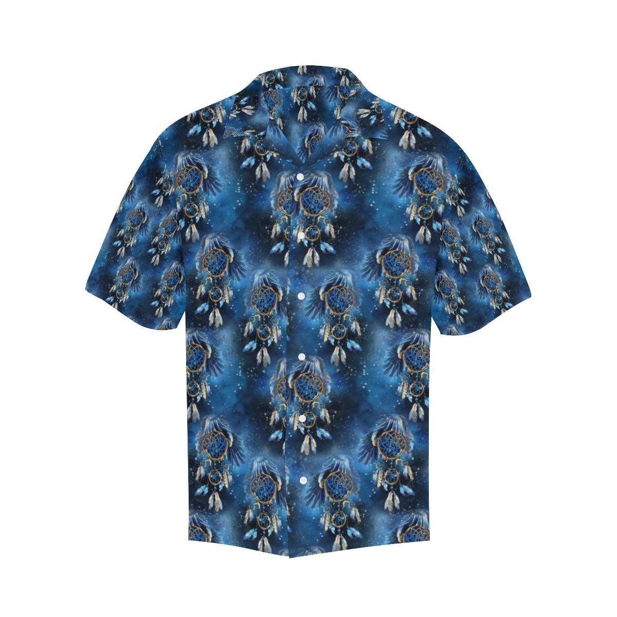 Eagles Dream Catcher Themed Men Aloha Hawaiian Shirt