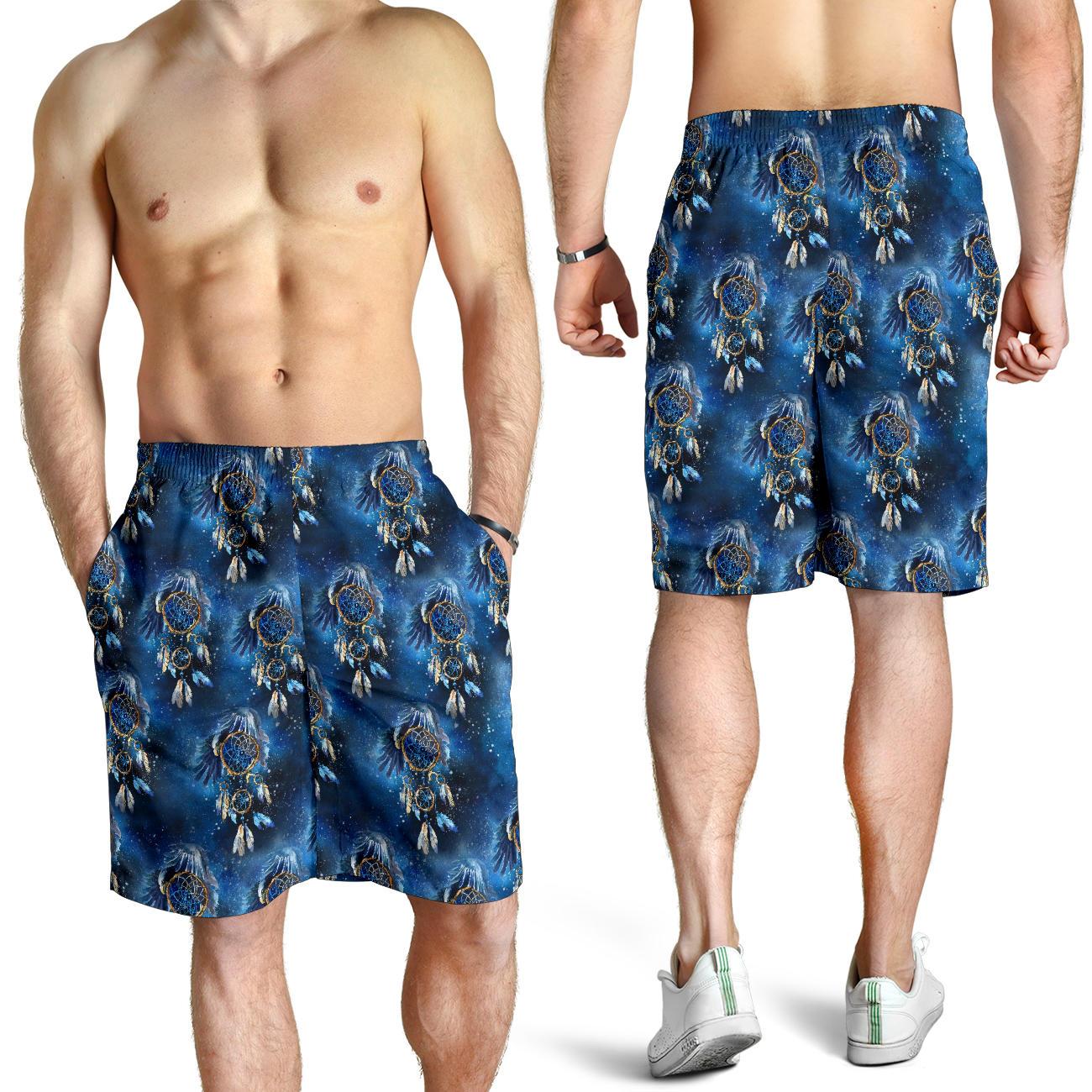 Eagles Dream Catcher Themed Mens Shorts-JTAMIGO.COM