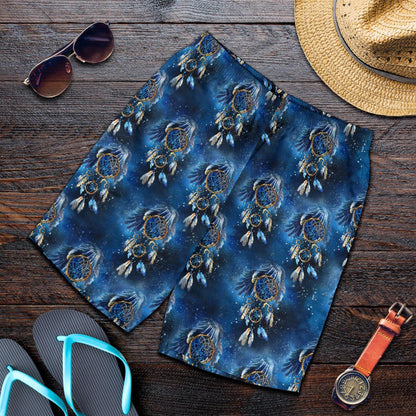 Eagles Dream Catcher Themed Mens Shorts-JTAMIGO.COM