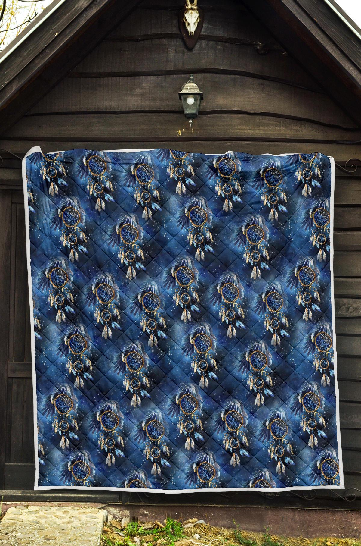 Eagles Dream Catcher Themed Premium Quilt-JTAMIGO.COM