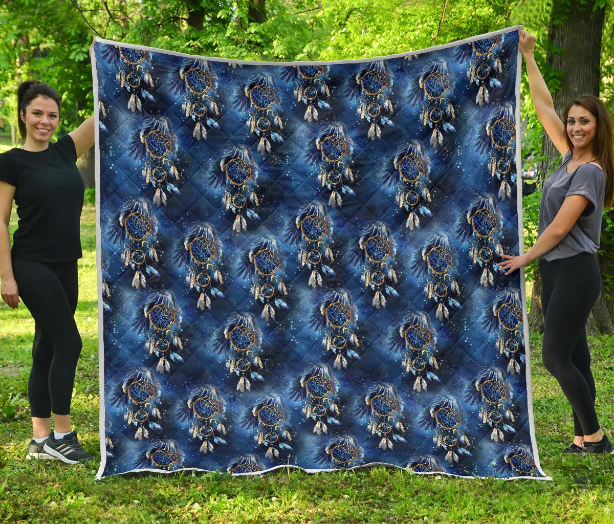 Eagles Dream Catcher Themed Premium Quilt-JTAMIGO.COM