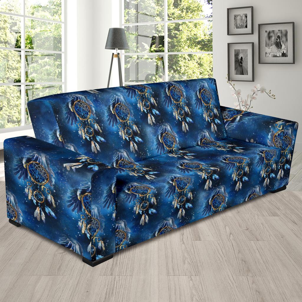 Eagles Dream Catcher Themed Sofa Slipcover-JTAMIGO.COM