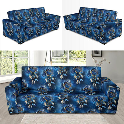 Eagles Dream Catcher Themed Sofa Slipcover-JTAMIGO.COM