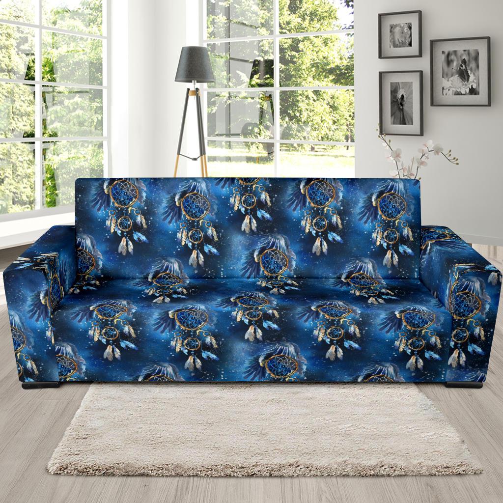 Eagles Dream Catcher Themed Sofa Slipcover-JTAMIGO.COM