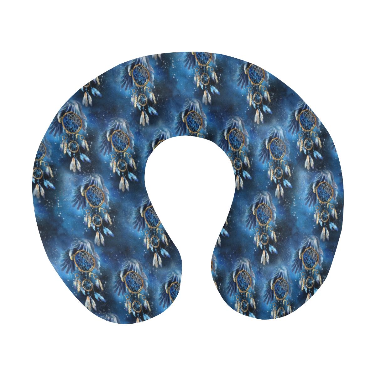 Eagles Dream Catcher Themed U-Shaped Travel Neck Pillow-JTAMIGO.COM