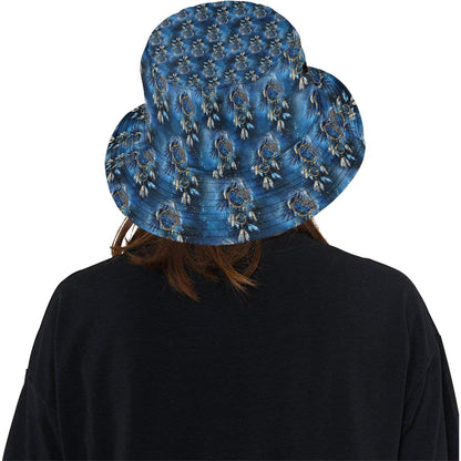 Eagles Dream Catcher Themed Unisex Bucket Hat