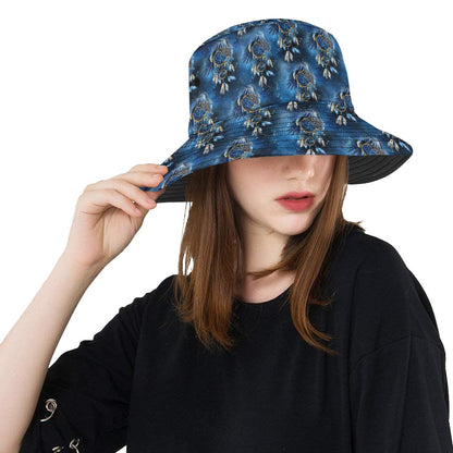 Eagles Dream Catcher Themed Unisex Bucket Hat