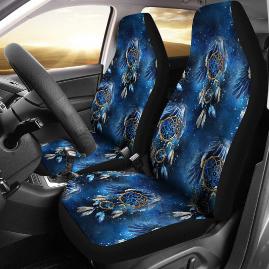 Eagles Dream Catcher Themed Universal Fit Car Seat Covers
