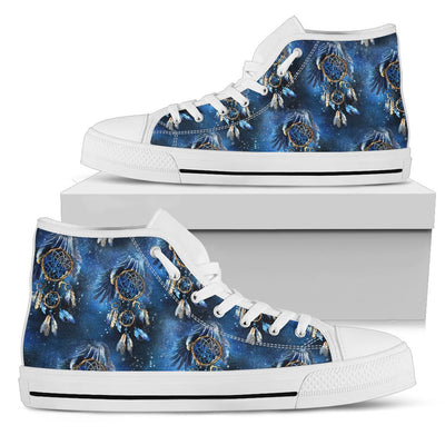 Eagles Dream Catcher Themed Women High Top Shoes