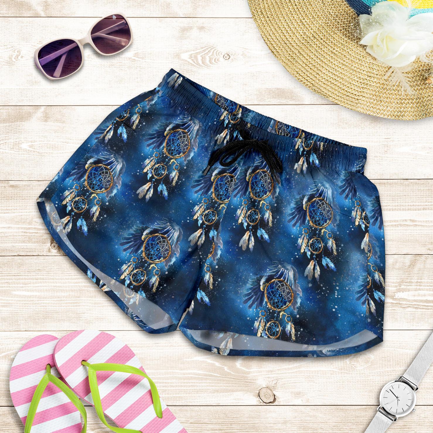Eagles Dream Catcher Themed Women Shorts-JTAMIGO.COM