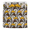 Eagles Head Pattern Duvet Cover Bedding Set