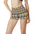 Eagles Head Pattern High Waisted Spandex Shorts-JTAMIGO.COM