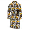 Eagles Head Pattern Men Bath Robe-JTAMIGO.COM