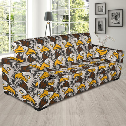 Eagles Head Pattern Sofa Slipcover-JTAMIGO.COM