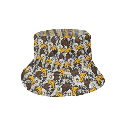 Eagles Head Pattern Unisex Bucket Hat