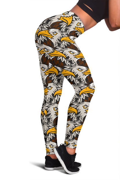 Eagles Head Pattern Women Leggings