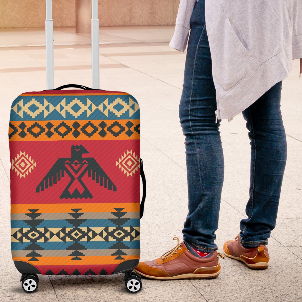 Eagles Native American Design Luggage Cover Protector